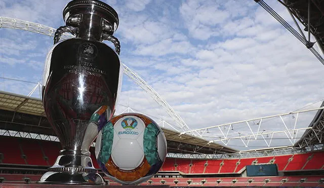 El estadio de Wembley albergará los partidos de las semifinales y final, además de un eliminatorio adicional de la EURO 2020. Foto: UEFA