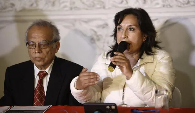 Dina Boluarte integra la plancha presidencial de Perú Libre. Foto: Aldair Mejía/La República