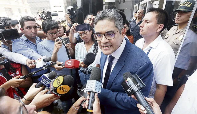 Fiscal. José Domingo Pérez considera que existe peligro de fuga y obstaculización de la investigación. Foto: LR