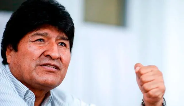 El 9 de junio, Morales felicitó a Pedro Castillo por llevar la delantera en las elecciones presidenciales de Perú. Foto: EFE