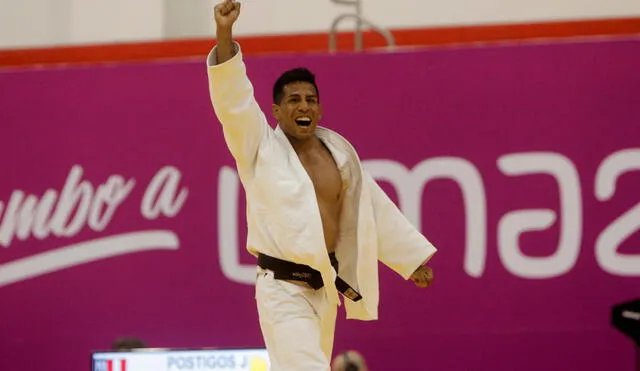 Postigos ganó una medalla de bronce en el Panamericano de Judo de este 2021. Foto: difusión