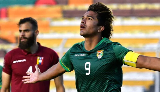 Marcelo Martins es el goleador histórico de la selección boliviana en eliminatorias. Foto: EFE