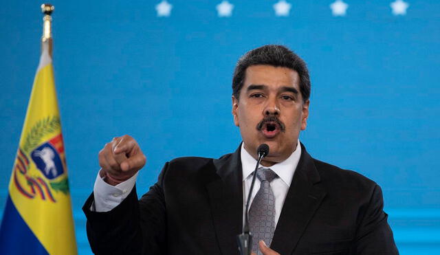 "Exijo al presidente de Estados Unidos, Joe Biden, que, de inmediato, desbloquee el dinero de Venezuela para las vacunas del sistema Covax", dijo Nicolás Maduro este viernes 11 de junio. Foto: AFP