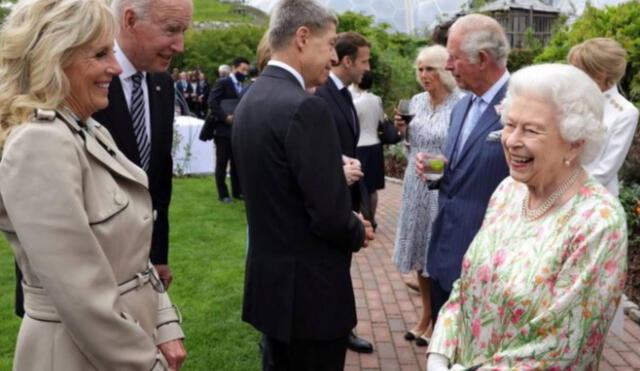 Biden señaló que Isabel II le preguntó por los presidentes Vladimir Putin y Xi Jinping. Foto: EFE