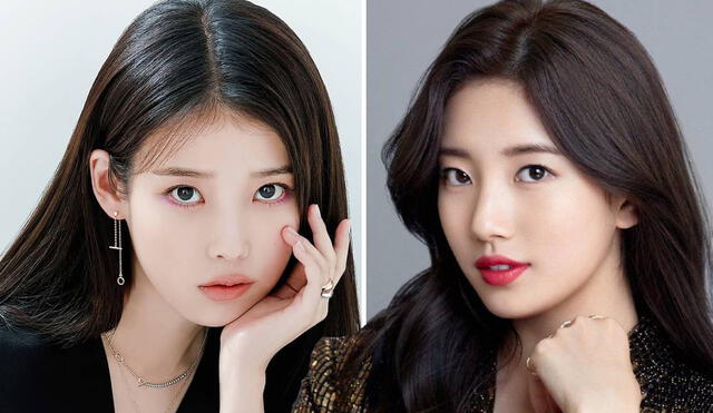 Las actrices IU y Suzy debutaron juntas en el rubro de los K-dramas en el 2010. Foto: composición/EDAM/Soop