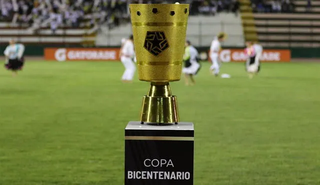 El campeón de la Copa Bicentenario obtendrá un cupo para la Copa Sudamericana 2022. Foto: difusión