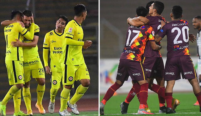 Coopsol y Santa Rosa eliminaron a Universitario y Alianza Lima, respectivamente. Foto: composición/Liga de Fútbol Profesional