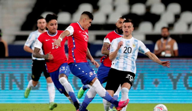 Argentina y Chile debutan en la primera fecha de la Copa América. Foto: EFE