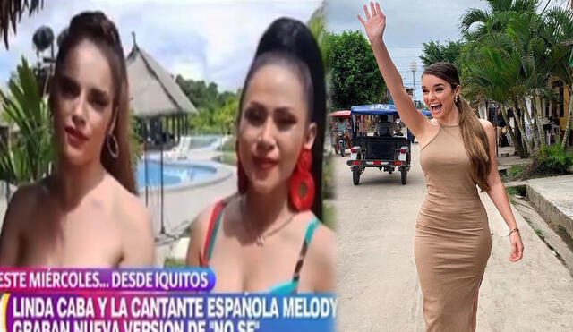 Melody reveló que Explosión de Iquitos le propuso grabar videoclip. Foto: captura América TV / Instagram