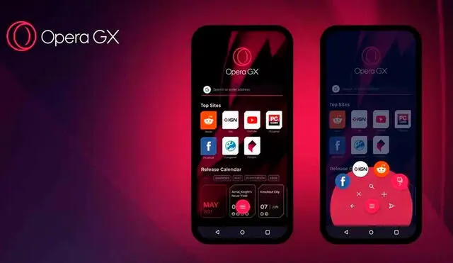 Opera presentó la versión para móviles de su navegador para gamers en el E3 2021. Foto: Opera