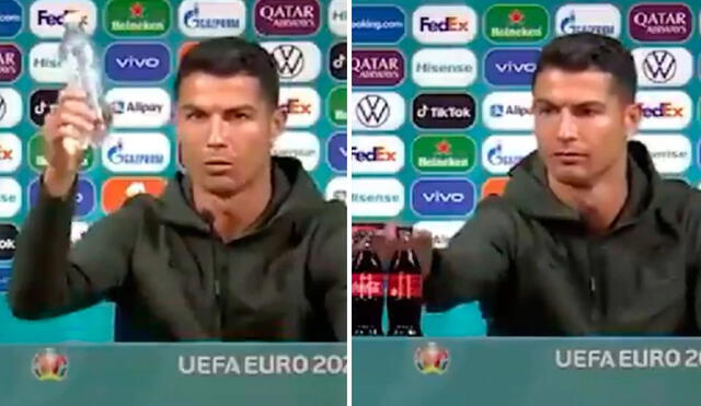 Cristiano Ronaldo dejó un consejo en conferencia de prensa. Foto: captura YouTube