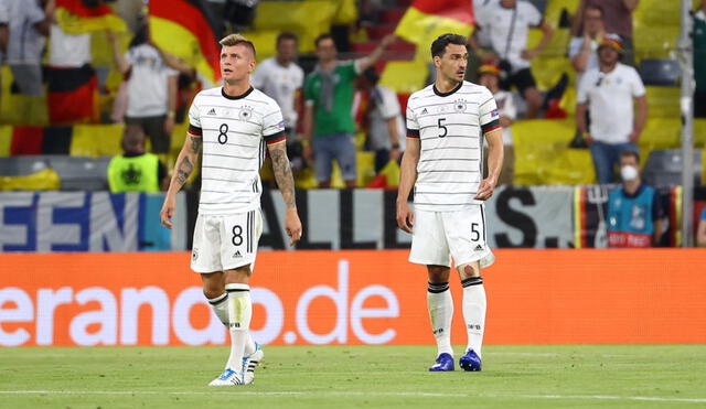 Mats Hummels anotó un autogol en el Francia vs. Alemania por la Eurocopa 2021. Foto: Twitter UEFA
