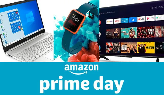 Podrás encontrar laptops, relojes, smart TV y muchos productos más a precios rebajados durante estos días en la plataforma web. Foto: composición/Amazon