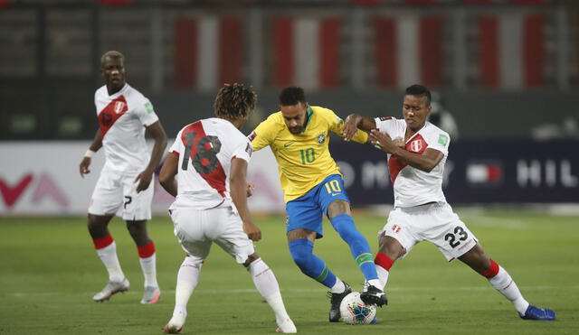 Neymar Jr. será uno de los protagonistas del cotejo Brasil vs. Perú. Foto: Andina