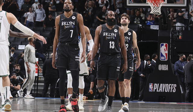 Brooklyn Nets derrotaron a los Bucks en el quinto juego de las semifinales de conferencia. Foto: AFP