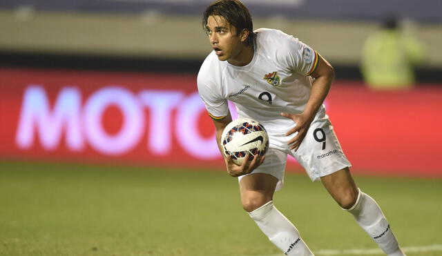 Marcelo Martins es el máximo goleador de la selección de Bolivia. Foto: Andina