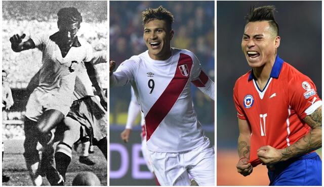 Dos peruanos integran la lista de principales anotadores en la Copa América. Foto: AFP