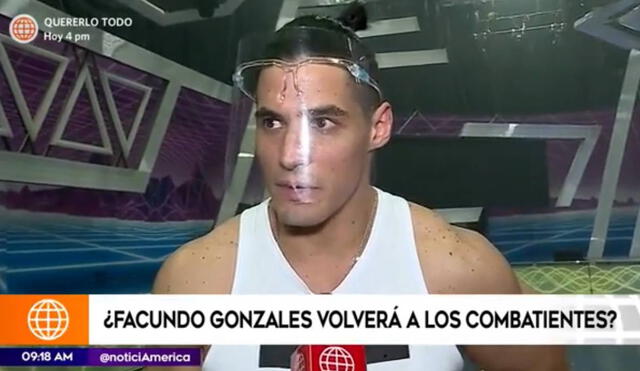 Facundo aseguró que Pancho Rodríguez es uno de los mejores competidores del programa. Foto: captura de América TV