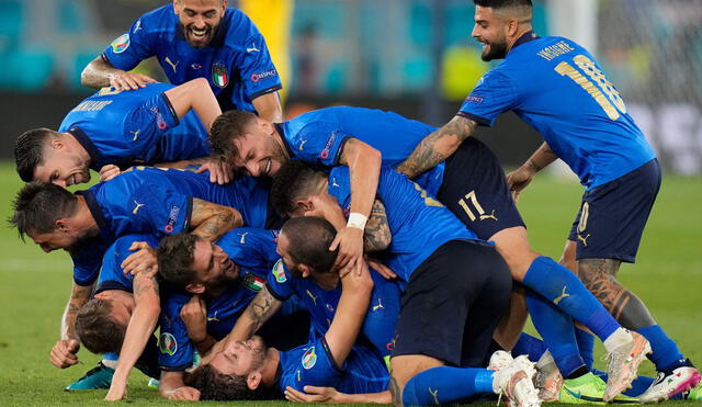 Italia golea a Suiza y se perfila como uno de los candidatos a campeón. Foto: Twitter