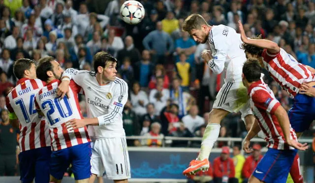 Sergio Ramos y el gol en el minuto 93 por Champions League que marcó un hito en la historia del Real Madrid. Foto: AFP