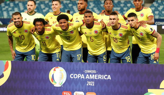 Colombia ya tiene sus primeros tres puntos de la Copa América 2021 tras ganarle a Ecuador. Foto: AFP