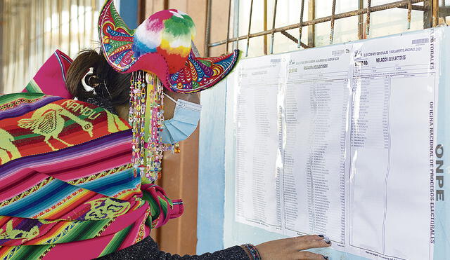 El dato. Los recursos de nulidad de mesas de sufragio de Fuerza Popular apuntan a anular el derecho al voto de miles de ciudadanos de las zonas rurales de la sierra peruana. Foto: AFP