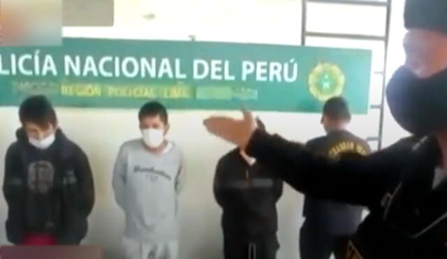 Detuvieron a microcomercializadores de droga el último 15 de junio. Foto: captura de Latina