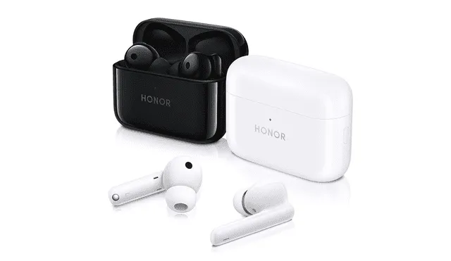 Los audífonos están disponibles en color negro y blanco. Foto: Honor