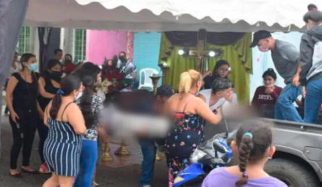 El cuerpo fue trasladado nuevamente hasta un hospital de Quevedo para certificar su muerte. Foto: Twitter