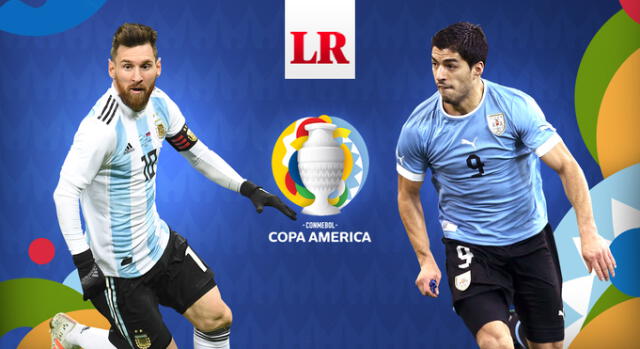 Lionel Messi y Luis Suárez se verán las caras en este duelo que será transmitido por la señal de la TV Pública. Foto: Composición