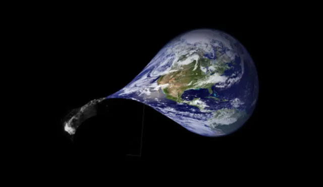 Para Michael E. Bakich, editor senior de la web de Astronomy, tenemos que comparar la pérdida atmosférica con el ingreso de meteoritos si queremos calcular la ganancia o pérdida de la masa terrestre. Foto: Sci Tech Daily