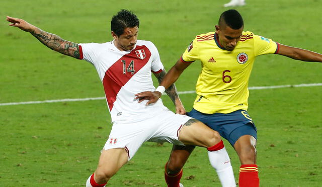 La selección peruana enfrentó a Colombia por eliminatorias. Foto: Grupo La República