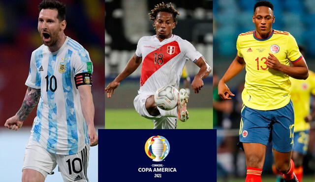 Las 10 selecciones de Conmebol se enfrentan por el título de la Copa América 2021. Foto: composición/EFE
