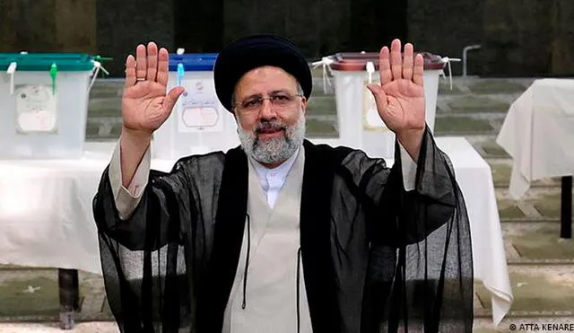 Ebrahim Raisi ganó la elección presidencial iraní en primera vuelta. Foto: AFP