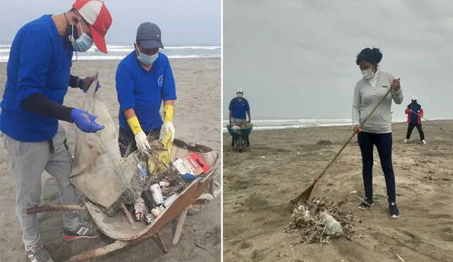 Jornadas de limpieza en playas continuarán. Foto: difusión