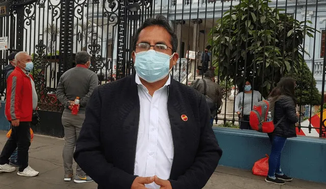 Pariona es congresista electo de la bancada de Perú Libre. Foto: César Zorrilla-URPI-LR