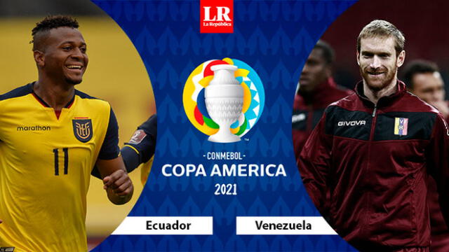 Ecuador enfrenta a Venezuela por jornada 3 de la Copa América 2021. Foto: La República