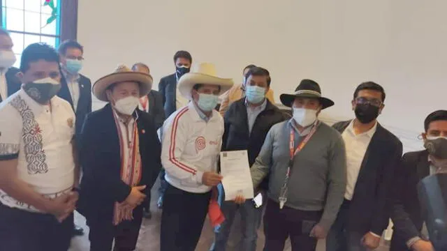 Cita entre autoridades de Cusco, otras ciudades del sur y Pedro Castillo se concretó en Lima. Foto: La República