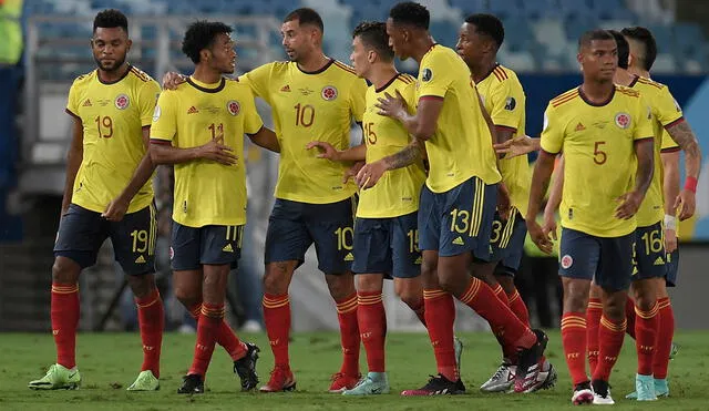 Colombia ha sumado cuatro puntos en lo que va de la Copa América 2021. Foto: AFP