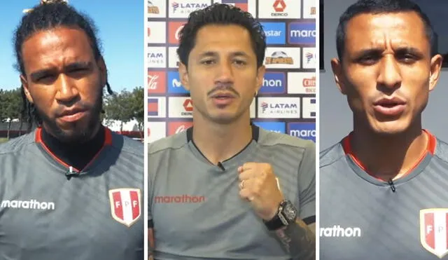 El elenco de la selección nacional dedicó mensaje de aliento a los padres peruanos. Foto: captura FPF