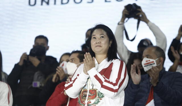 Keiko Fujimori postula por tercera vez a la presidencia. Foto: Antonio Melgarejo/La República