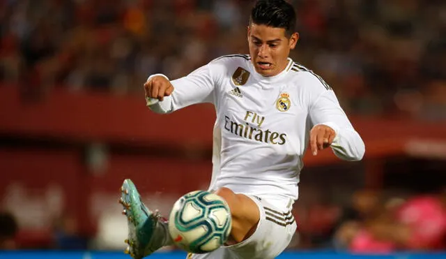 James Rodríguez regresaría a Real Madrid en la temporada 2021-22. Foto: AFP