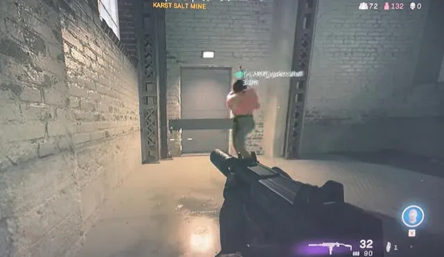 La extraña puerta apareció, luego de la última actualización de Call Of Duty: Warzone. Foto: captura de YouTube