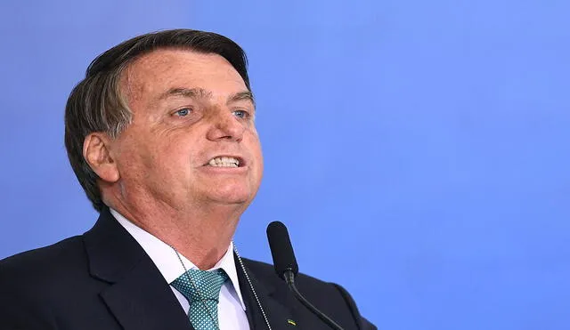 "Ahora tenemos que arreglar muchas cosas y las vamos arreglando", aseveró el mandatario Bolsonaro. Foto: AFP