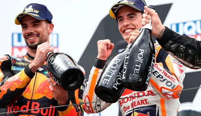 Marc Márquez regresó a la victoria del MotoGP. Foto: Red Bull