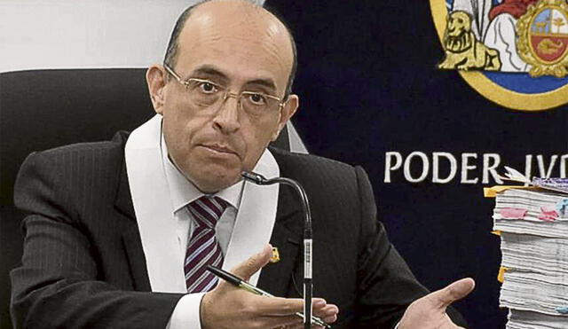 Juez. Víctor Zúñiga resolvió de acuerdo con la norma procesal. Foto: difusión