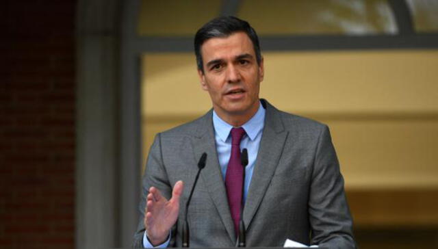 El presidente del Gobierno de España, Pedro Sánchez, explicó que los indultos a los políticos catalanes buscan reestablecer la concordia en su país. Foto: AFP
