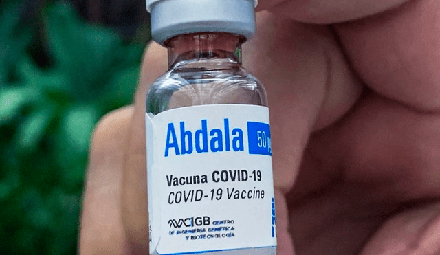 Abdala es una vacuna de subunidad basada en el sitio de unión al receptor (RBD) de la proteína S del virus. Foto: AFP
