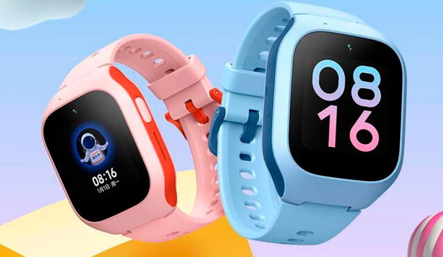 A través de este reloj inteligente de Xiaomi los padres podrán rastrear a sus hijos en tiempo real. Foto: Xiaomi