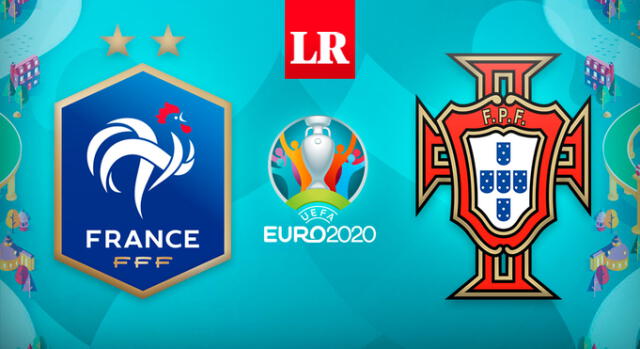 Francia y Portugal intentarán conseguir el primer puesto del Grupo F de la Eurocopa. Foto: composición GLR/Fabrizio Oviedo